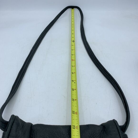Vtg Raven Works Y2K 90’s Leather Crossbody Bag Mini Grunge Boho Whimsigoth Goth - Picture 4 of 8